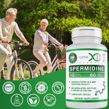 GENEX Spermidine Supplement (60 Vegan Capsules)-10mg of Spermidine from Wheat Germ Extract, Autophagy Supplement for Healthy Aging & Cell Renewal, Non-GMO, Gluten-Free