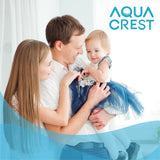 AQUA CREST Refrigerator Water Filter Replacement for WF2CB®, PureSource2®, FC100, NGFC 2000, 9916, 469916, 469911, EWF2CBPA®