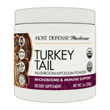 Host Defense Turkey Tail Mushroom Powder - Digestive Health & Immune Response Support Supplement - Mushroom Supplement for Gastrointestinal & Gut Microbiome Support - 7 oz (133 Servings)*