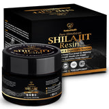 Pure Organic Himalayan Shilajit Resin - Authentic Gold Grade 30G Supplement Best for Men & Women - 85+ Trace Minerals and Rich in Fulvic & Humic Acid - 3rd Party Lab Tested Original Natural Shilajit