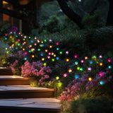 PATIOPIA Solar Christmas Decoration, 40 LED Firefly Garden Lights Solar Outdoor, Solar Lights for Outside Sway by Wind,Solar Lights Outdoor Waterproof for Yard Patio Pathway Decoration (4 Pack)