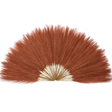 Serwalin 𝟲𝟬𝗽𝗰𝘀 Pampas Grass Decor 𝟭𝟳.𝟳𝗜𝗻𝗰𝗵, Orange Pampas Grass Home Decor, Pampas Grass Bulk Vase Filler, Boho Faux Pampas Decor, Thanksgiving Table Centerpieces, Christmas Decorations