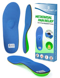 Trustfeet Heavy Duty Support Metatarsal Pain Relief Insoles for Metatarsalgia,Morton's Neuroma,Ball of Foot Pain Relief,Plantar Fasciitis,Arch Support Orthotics Shoe Inserts for Man Women-I