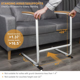 REAQER Stand Assist,Chair Lift Assist for Elderly, Mobility Standing Aid Rail for Couch, Sofa, Assistance Handle for Patients,Seniors and Disabled,Safety Grab Bar