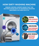 Finally Fresh Washing Machine Cleaner for Front / Top loaders, 20 Packs Washer Cleaner for Sensitive Skin, Suitable for All HE Washing Machines Include