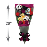 Disney Tim Burton's The Nightmare Before Christmas Bouquet Plushies, Officially Licensed Kids Toys for Ages 3 Up by Just Play