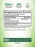 Nature's Truth Milk Thistle | 2000mg | 200 Capsules | Non-GMO and Gluten Free Seed Extract Supplement | Silymarin Marianum