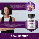 Real Science Nutrition Offers Oxygenate Miracle - Formulated for Lung Support, Helps Relieve Symptoms of Low Oxygen Such as Shortness of Breath, Rapid Heart Rate, Snoring, Wheezing, and Others