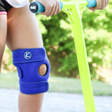 KARM Kids Knee Brace for Knee Pain Support - Knee Brace for Kids Osgood Schlatter Knee Brace Youth, MCL, Sports, Meniscus Tear. Knee Support for Kids. Child Knee Brace Support for Boys, Girls (Blue)