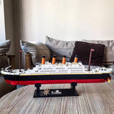 BIDIUTOY Titanic Model Building Blocks Set, Ideal Collection Decoration Educational Toys Architecture Model Ship Building Kit, Gift for Adults& Kids (1288pcs)