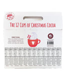 Christmas Coffee or Hot Chocolate Gift - 12 Varieties of Christmas Coffee or Cocoa Advent Calendar for Kids and Adults (Cocoa)