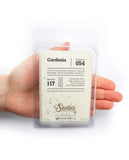 Pure Gardenia Wax Melts Bulk Pack - Formula 117 - 4 Highly Scented 3 Oz. Bars (12 Oz. Total) - Made With Essential & Natural Oils - Flower & Floral Air Freshener Cubes Collection