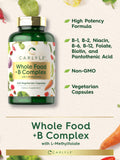 Carlyle Whole Food Multivitamin with B Complex | 240 Capsules | Vegetarian, Non-GMO & Gluten Free