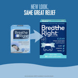 Breathe Right Nasal Strips Clear Large 30ct (Packaging May Vary)