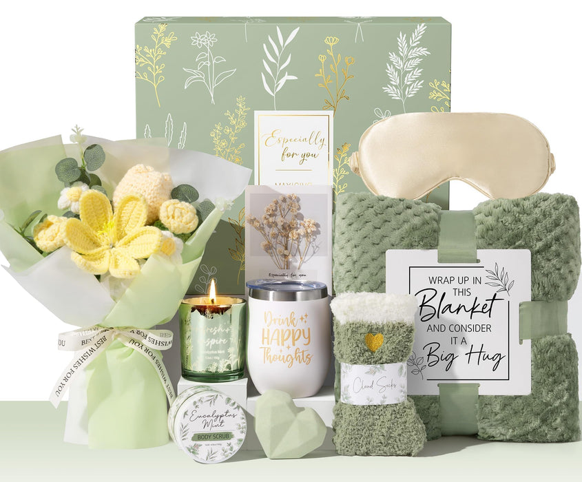 Birthday Gifts for Women, Spa Self Care Package Get Well Soon Gift Baskets