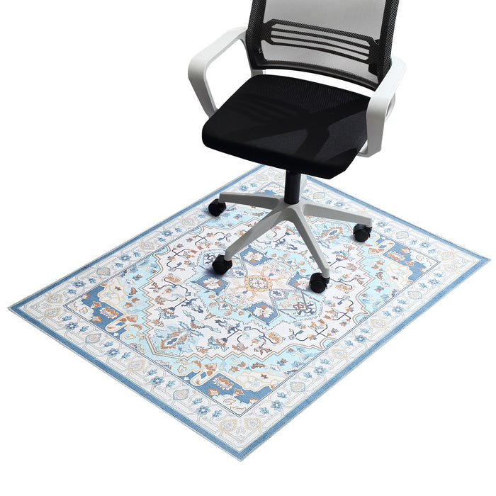 Office Chair Mat,36’’ X 48’’ Chair Mats with Non-Slip Backing,Modern Desk Chair Mat,Offices Chair Mats for Hardwood Floor,Office Rug Easy to Move，Floor Mat for Offices Chair Cleaned Easily