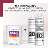 Clairol Professional Basic White Lightener for Hair Highlights, 16 oz.