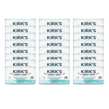 Kirk's Castile Bar Soap Clean Soap for Men, Women & Children | Premium Coconut Oil | Sensitive Skin Formula, Vegan | Fragrance-Free/Unscented | 4 oz. Bars - 24 Pack