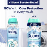 Downy In-Wash Laundry Scent Booster Beads, Cool Cotton, 24 oz