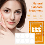 SILKDERMIS Forehead Wrinkle Patches with Triangle: Anti Wrinkle Patches with 112pcs -Facial Patches for Wrinkle with Aloe, Collagen, Vitamin E