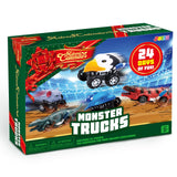 JOYIN 2023 Christmas Advent Calendar, 24 Days Countdown Calendar Toys with Monster Truck Toys Set for Kids Party Favors, Classroom Prizes, Xmas Gift