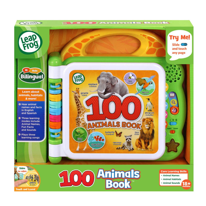 LeapFrog 100 Animals Book, Green