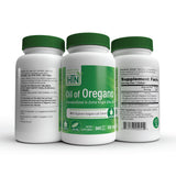 Health Thru Nutrition Oil of Oregano 360 Mini-Softgels | Wild Harvested | European 40:1 Origanum Vulgare Equivalent to 600mg Oregano in Extra Virgin Olive Oil | Non-GMO Gluten Free (Pack of 360)