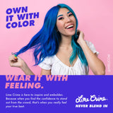 Lime Crime Full Coverage Unicorn Hair Dye, Butterscotch - Damage-Free Semi-Permanent Hair Color Conditions & Moisturizes - Temporary Hair Tint Kit Has A Sugary Citrus Vanilla Scent - Vegan