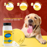 SMELLEZE Urine Super Absorbent, Solidifier & Deodorizer: 2 lb. Powder Rapidly Solidifies Urine & Diarrhea in Pet Loo, Dog Litter Box, Pet Potty Trainer, Portable Urinals/Toilets, Bedpans, etc.