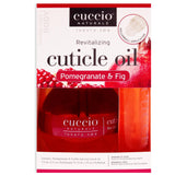 Cuccio Naturale Cuticle Revitalizing Oil Set - Provides Intense Hydration - Replenishes And Strengthens Nails - Promotes Healthy Skin - Easy To Use Rollerball Applicator - Pomegranate And Fig - 2 Pc