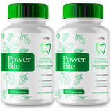 Power Bite Dental Supplement - PowerBite Dental Advanced Formula - Power Bite Dental Mineral Complex for Healthy Gums and Teeth - PowerBite Dental Oral Support Formula Pills Reviews (2 Pack)