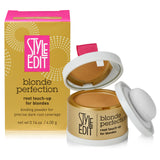 Root Touch Up Powder for Dark Blonde Hair by Style Edit | Temporary Hair Color for Dark Roots and Highlights | Root Concealer for Grays, Thinning Hair and Hairline | Mineral Infused Powder | 0.14 oz.