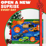 JOYIN 2023 Christmas Advent Calendar for Kids, 24 Days Countdown Calendar Toys with Diecast Cars Set for Boys Kids Party Favors, Classroom Prizes, Xmas Gift