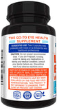 Newly Improved Super Strength Eye Care Formula - Highest Pharmaceutical Grade Lutein, Zeaxanthin, Bilberry - Greatest bioavailability – Rich Antioxidants - Works synergistically for Optimum Results