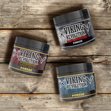 Viking Revolution Hair Styling Agent Extreme Hold Pomade for Men - Style & Finish Your Hair (3 Pack)