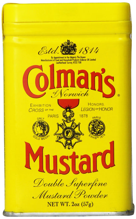 COLMAN'S Dry Mustard, 2 oz