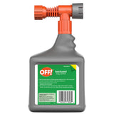 OFF! Backyard Bug Control Yard Protection Hose Spray Attachment 32oz