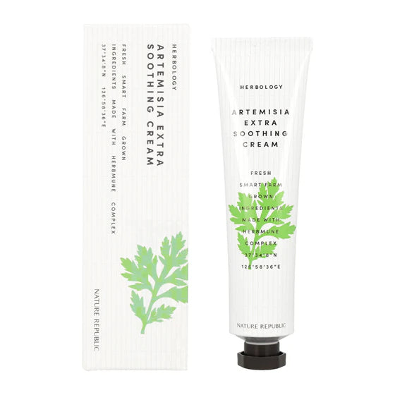 Nature Republic HERBOLOGY Artemisia Extra Soothing Cream (Not Tested on Animals)
