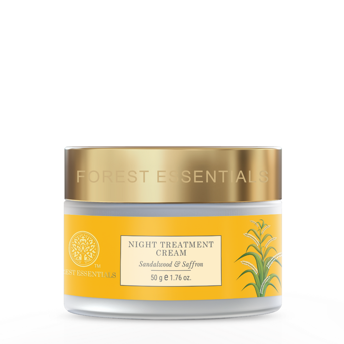 50gm/1.76oz. Forest Essentials Night Treatment Cream Sandalwood & Saffron