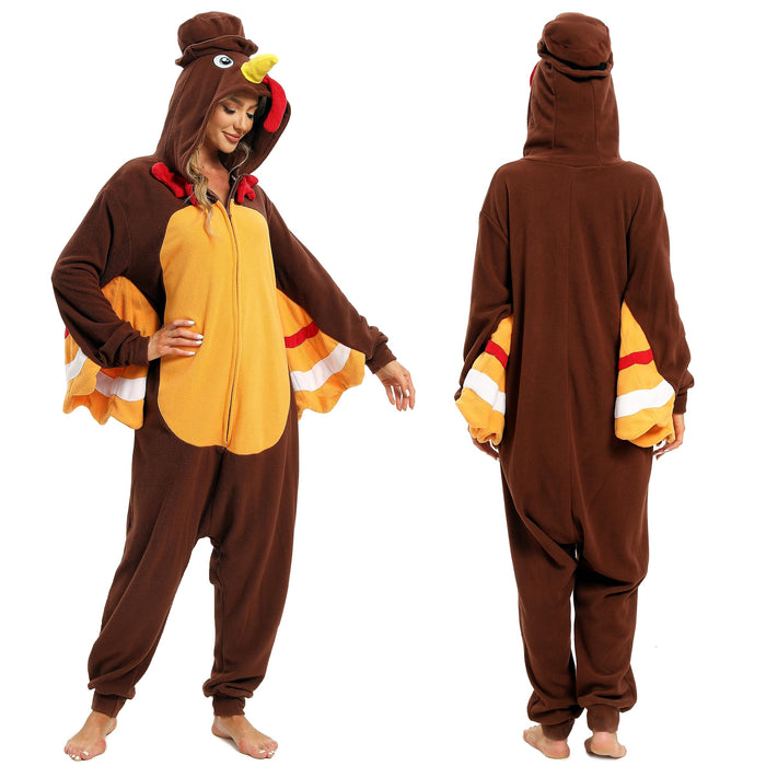 Wishliker Adult Onesie Animal Pajamas Halloween Cosplay Costumes Party Wear M