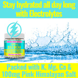 Shizam Electrolyte BCAA Gummies: Energy Chews w Electrolytes Branched Chain Amino Acids Potassium Sodium Salt for Runners, Perfect Cycle Support, Salts Mineral Drops Capsule Pills Tablets Supplement