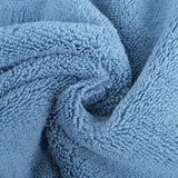 POLYTE Quick Dry Lint Free Microfibre Hand Towel, 40 x 76 cm, Set of 4 (Blue)