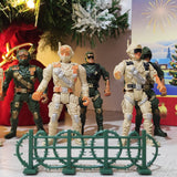 Ogrmar Christmas 2023 Advent Calendar Kids 24 Days Countdown Calendar with Military Soldier Army Man Toys for Kids Holiday Gift