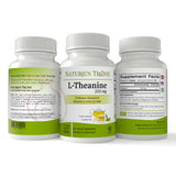 L-Theanine 200mg by Nature's Trove - 120 Vegetarian Capsules