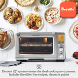 Breville the Smart Oven® Air Fryer Pro, Convection Countertop Oven, Air Fryer Toaster Oven Combo, BOV900BSS, Brushed Stainless Steel