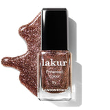 LONDONTOWN Glittery Pink Shimmer Nail Polish, Rosé All Day lakur, Vegan Chip-Resistant Long-Lasting Nail Lacquer, 40 fl oz