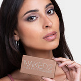 URBAN DECAY Naked 2 Basics Eyeshadow Palette, Velvety Matte Finish, 6 Nude Taupe & Brown Neutral Eye Shadows, Natural Everyday to Smokey Eye Makeup Looks, Travel Friendly Size, Vegan, Cruelty-free