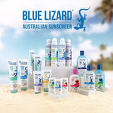 Blue Lizard SENSITIVE Mineral Sunscreen with Zinc Oxide, SPF 30+, Water Resistant, UVA/UVB Protection with Smart Cap Technology - Fragrance Free, 5 oz. Tube