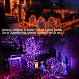 Brizled RGB Christmas Lights, 66ft 200 LED Color Changing Christmas Light with Remote, Dimmable Christmas Lights Outdoor Indoor Waterproof Halloween String Light, Xmas Tree Lights for Christmas Party