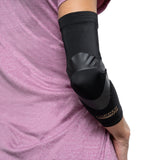 Copper Fit CFPROEL Pro Series Performance Compression Elbow Sleeve, Black with Copper Trim, Medium